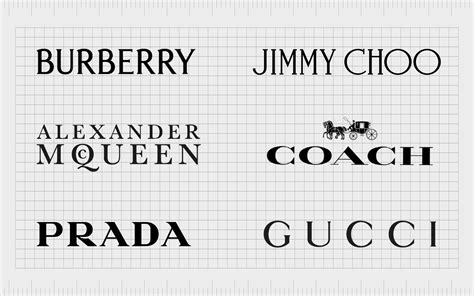 Logos of Luxury Fashion Brands Every Designer 